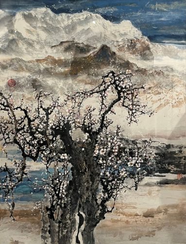 劉志文 梅枝吐芳華傲雪笑春風 2S